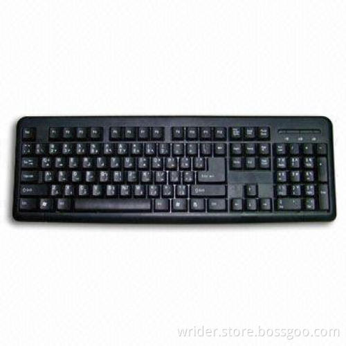 Computer Wired Keyboard, IBM PC/AT and PS/2 Ports are Available